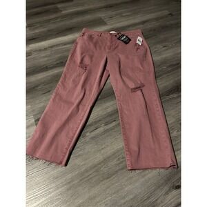 Nicolle Miller  Women's Size 16 Super High Rise Nomad Straight Jeans Color Rose